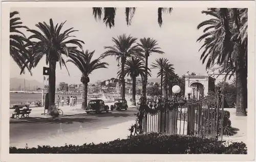 Cannes La Promenade de la Croisette  Alpes-Maritimes 1950