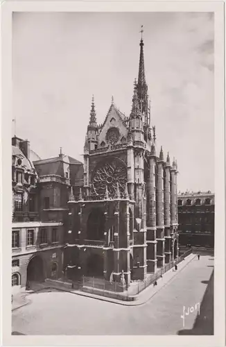 Paris La Sainte Chapelle CPA Ansichtskarte 1965