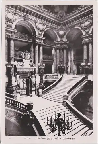 Paris Opéra Garnier CPA Ansichtskarte c1949