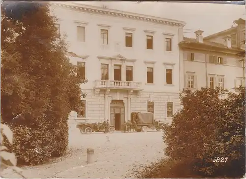 Udine Soldaten vor dem Wohnhaus des Generallissimus