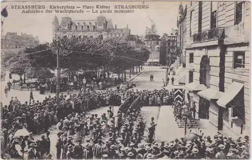 Straßburg Parade am Kleberplatz