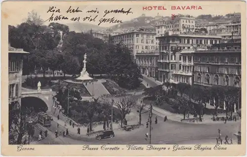 Genua Piazza Corvetto, Hotel Bavaria