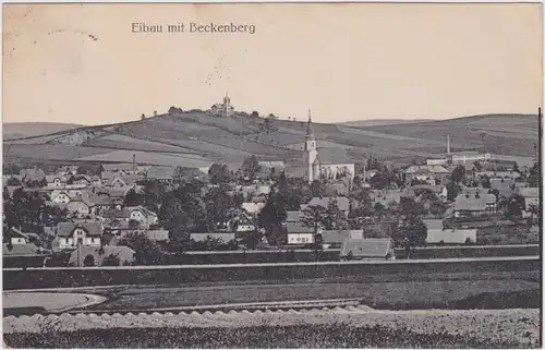 Eibau Stadt, Fabrik mit Beckenberg