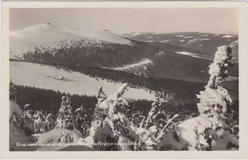 Hirschberg (Schlesien) Blick nach der Reifträgerbaude