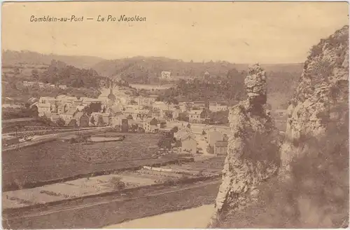 Comblain-au-Pont Le Pic Napoléon  CPA Liege Lüttich 1928