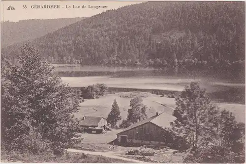 Gerdsee Gérardmer Vosges Vogesen Le Lac de Longemer 1914