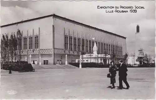 Roubaix Exposition du Progres Social - Halle und Pavillon