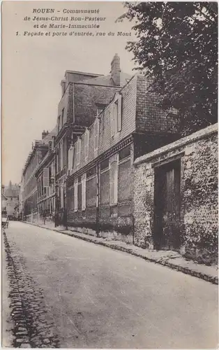 CPA Rouen Rue du Mont 1922