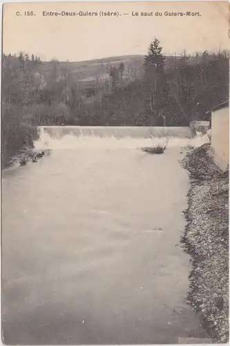 Entre-deux-Guiers Le saut du Guiers-Mort  CPA Isère 1920