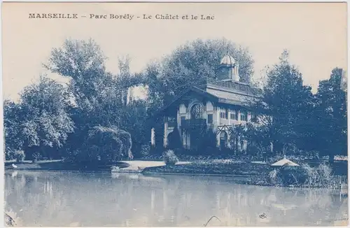 Marseille Parc Borely - Le Chalet et le Lac