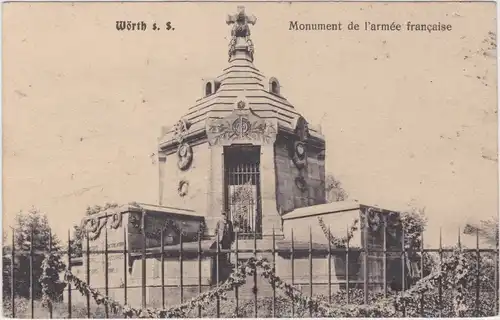Wörth an der Sauer Monument de l´armee francaise