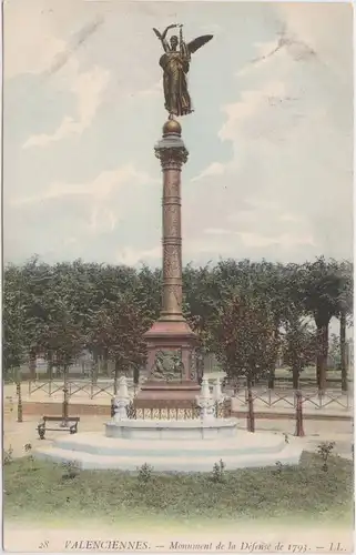 Valenciennes Monument de la Defense de 1793