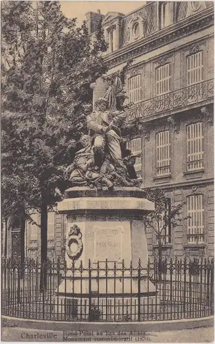 Charleville-Mézières Monument commemoratif 1870