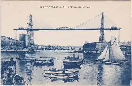 Marseille Pont Transbordeur - Hafen