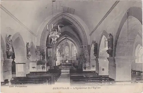 Juniville L´Intorieur de l´Eglise