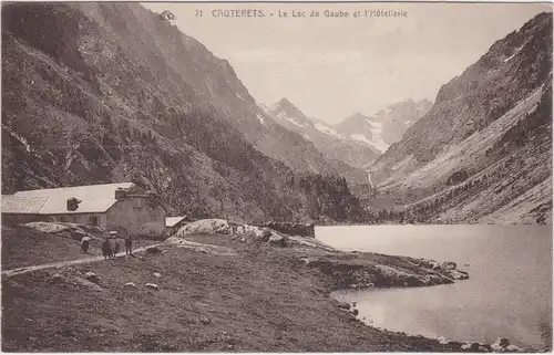 Cauterets Le Lac de Gaube  mit Hotel