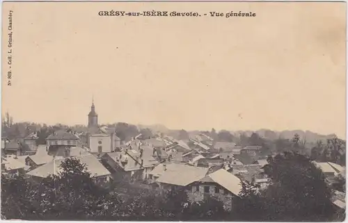 Grésy sur Isère Vue generale