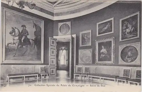 Compiègne Salon de Stue - Chateau - Palais de Compiegne