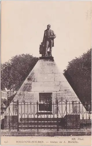 Boulogne-sur-Mer Statue de Mariette