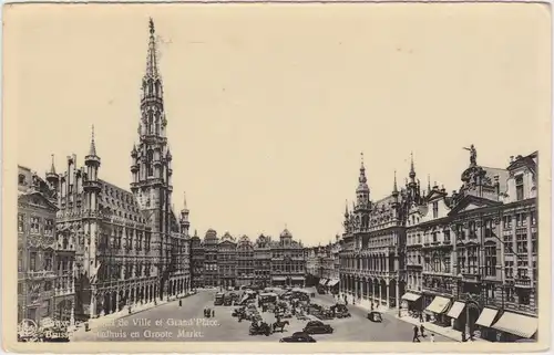 Brüssel Grand Place et Hotel de Ville