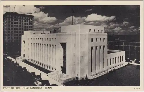 Ansichtskarte Ansichtskarte Chattanooga Post Office/Postamt 1940