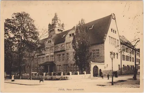 Jena Partie an der Neuen Universität