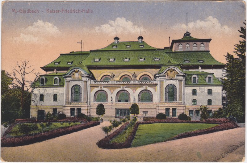 Mönchengladbach KaiserFriedrichHalle ca. 1960 Nr. 0059079