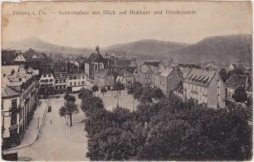 Zabern Partie am Schlossplatz 