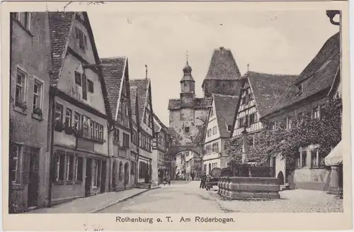 Rothenburg ob der Tauber Am Röderbogen