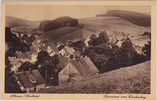 Altenau, Bergstadt Blick über die Stadt