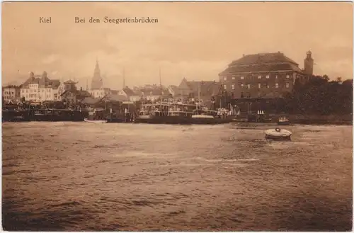 Kiel Bei den Seegartenbrücken