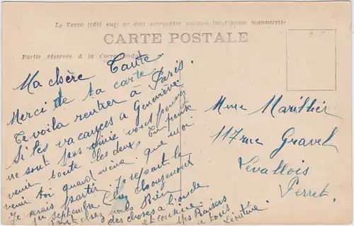 Le Saillant Le Saut du Saumon  Ansichtskarte CPA Corrèze 1919