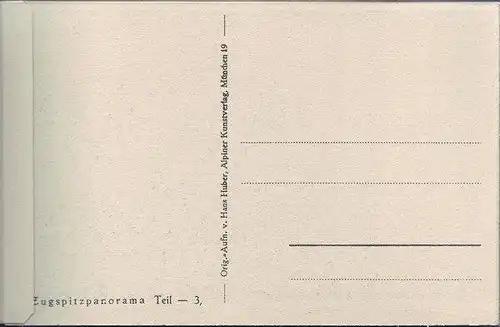 Grainau Zugspitzpanorama Leporello 10 AKs