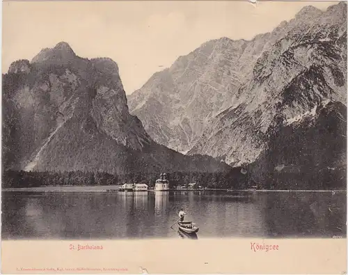 Berchtesgaden Partie am Königsee