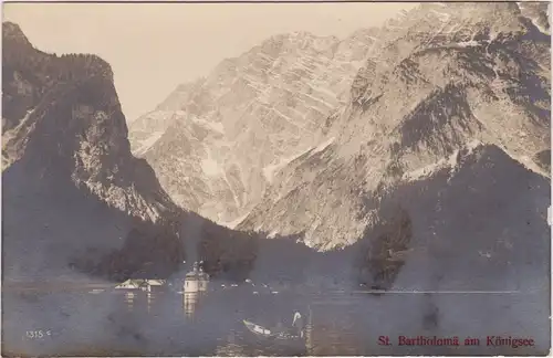 Berchtesgaden Blick auf den Königsee