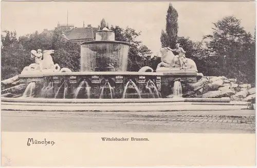 München Wittelsbacher Brunnen