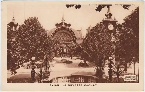 Évian-les-Bains Kuranstalt Buvette Cachat 1929