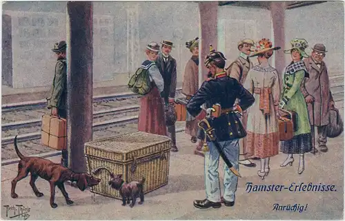  Hamster-Erlebnisse "Anrüchig" 1916