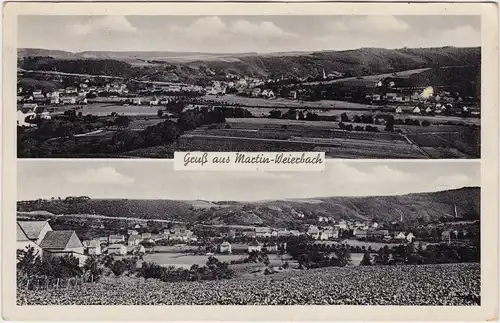 Weierbach-Idar-Oberstein 2-Bild: Panorama Martin-Weierbach 1939