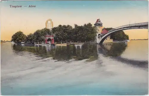 Alt-Treptow-Berlin Abtei und Brücke