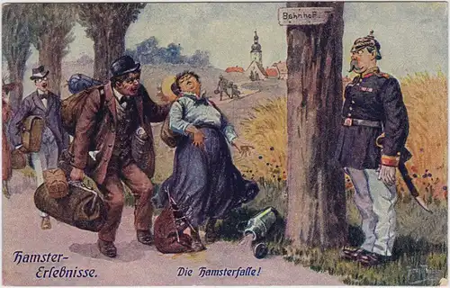  Hamster-Erlebnisse. Die Hamsterfalle! 1916