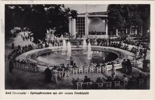 Bad Neuenahr-Bad Neuenahr-Ahrweiler Springbrunnen mit Trinkhalle