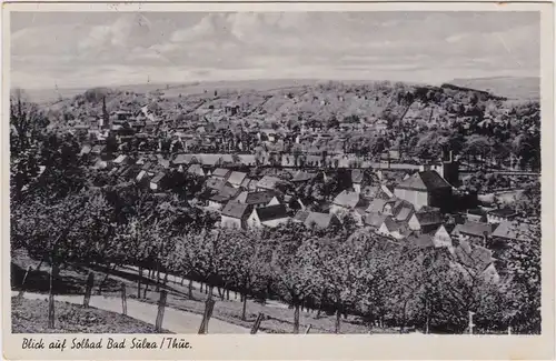 Bad Sulza Blick auf die Stadt