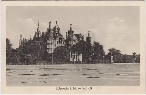 Schwerin Blick auf das Schloss