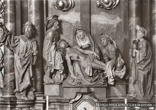 Hessenthal-Mespelbrunn Wallfahrtskirche Unserer Lieben Frau - Beweinung, von Tilman Riemenschneider 