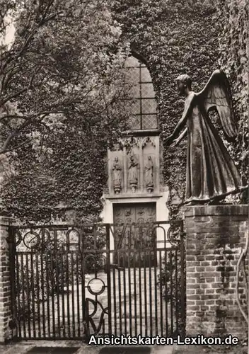 Marienthal-Hamminkeln Friedhofstor und Eingang zur Kirche 1971