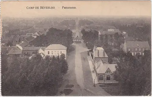 Beverlo-Beringen Beverloo Berringe Panorama 1915