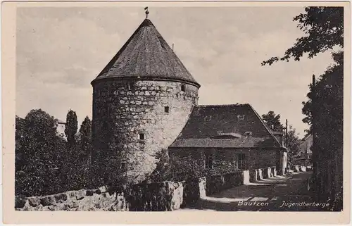 Bautzen Budyšin Jugendherberge in der Gerberbastei 1952