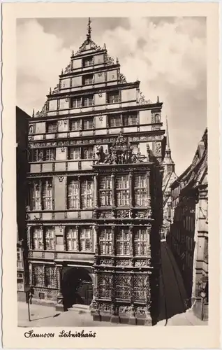 Hannover Leibnizhaus in der Schmiedestraße 1930