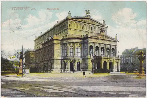 Frankfurt am Main Opernhaus 1913